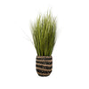 4ft Seagrass in Natural Woven Basket