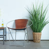 4ft Foliage Grass in Woven Basket